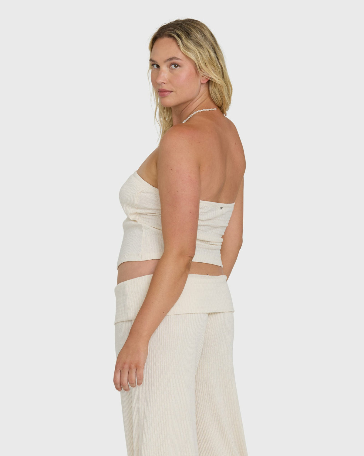 Billabong Women's Sweet Coast Tube Top - White Cap