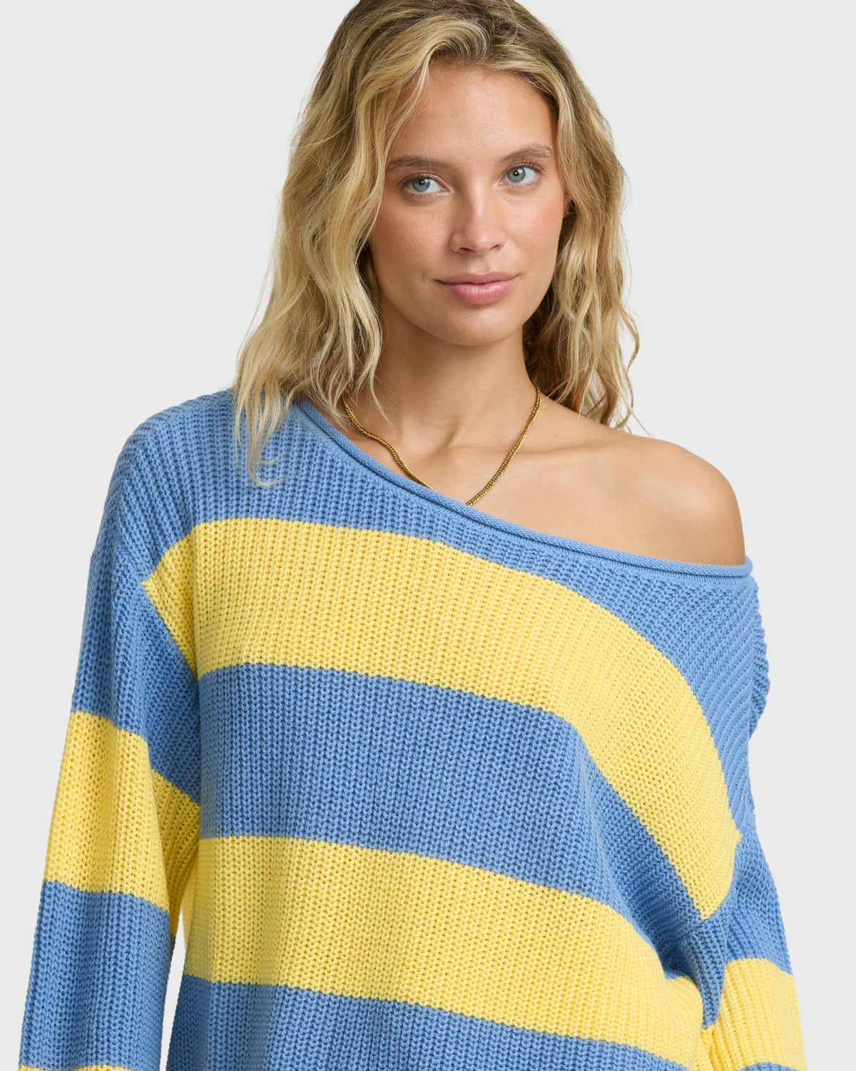 Billabong Women's Seascape Off Shoulder Sweater - Sundress