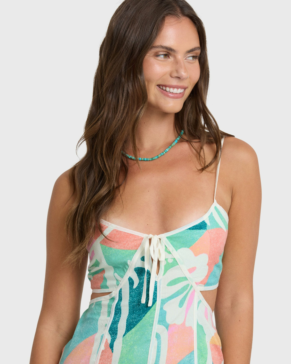 Billabong Women's Blue Horizons Maxi Dress - Misty Blue