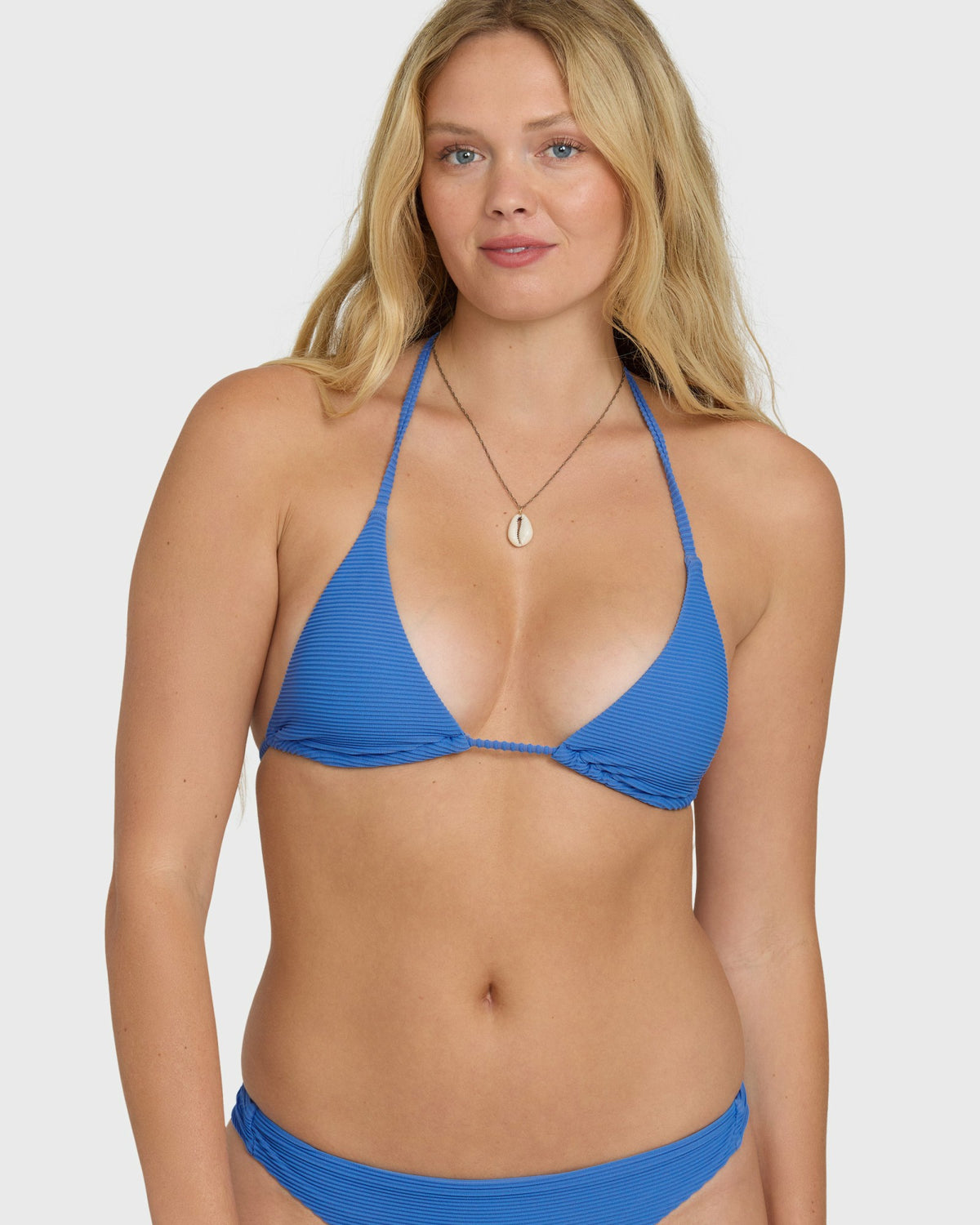 Billabong Women's Tanlines Multi Triangle Bikini Top - True Blue