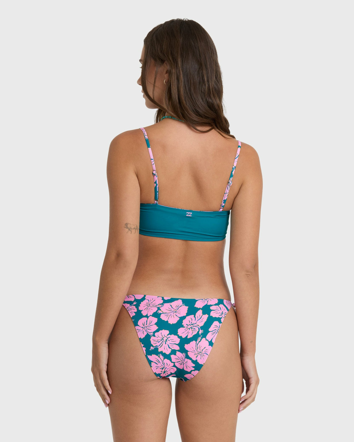 Billabong Women's Mahalo Baby Tie-Side Maui Bikini Bottoms - Deep Lagoon