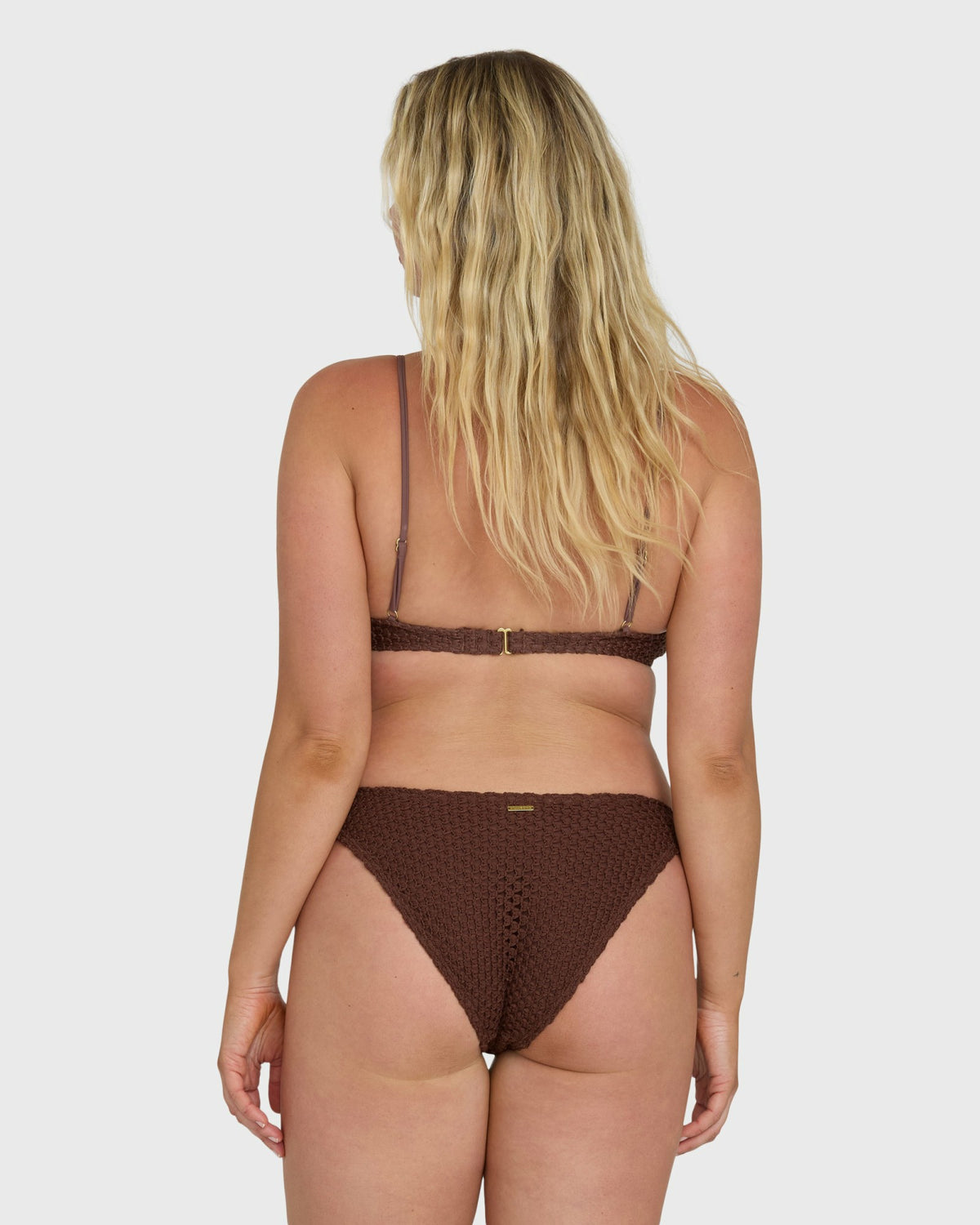 Billabong Women's Twisted Tides Maui Bikini Bottoms - Espresso