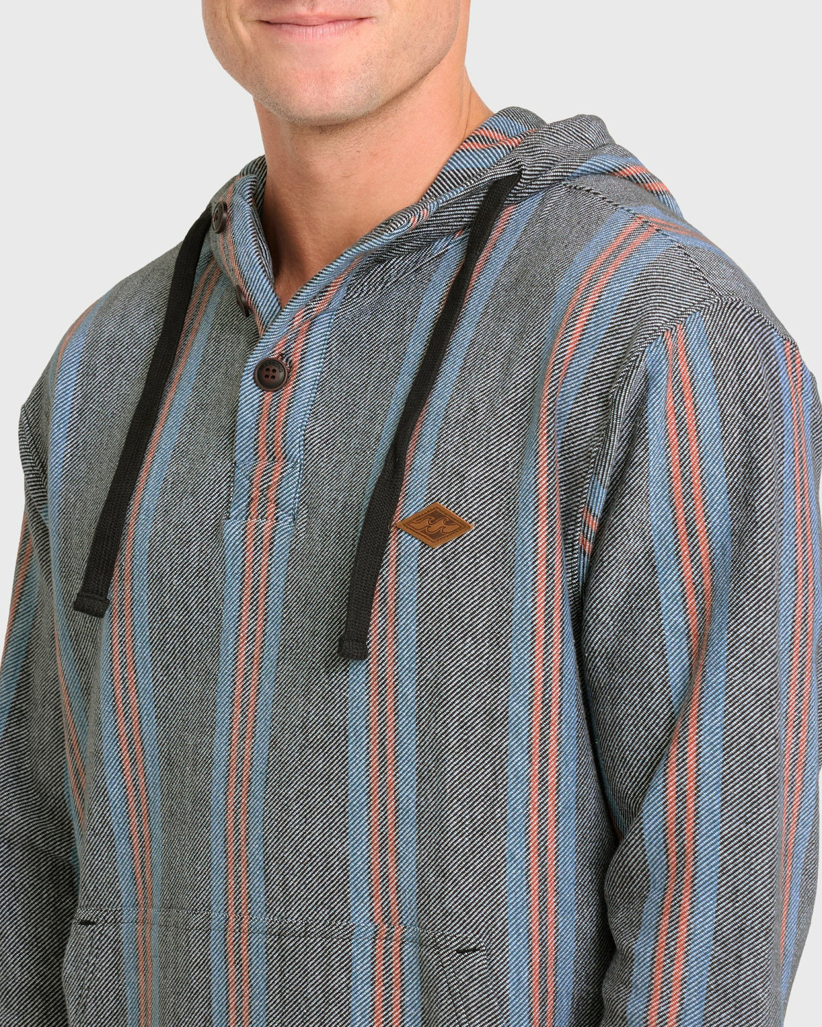 Billabong Men's Rancho Pullover Hoodie - Black