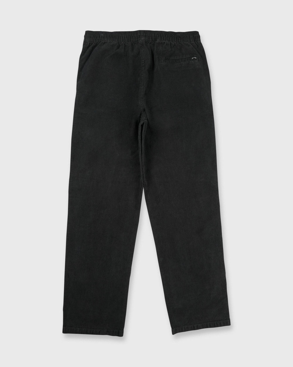 Billabong Men's Larry Elastic Waist Corduroy Pants - Washed Black