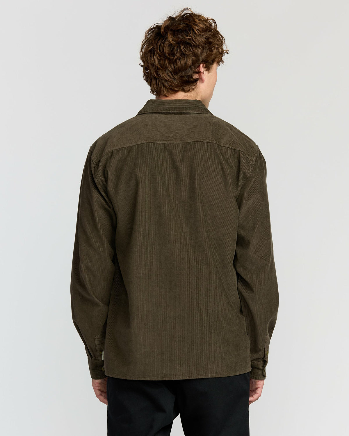 Billabong Men's Austin Garage Long Sleeve Shirt - Chocolate