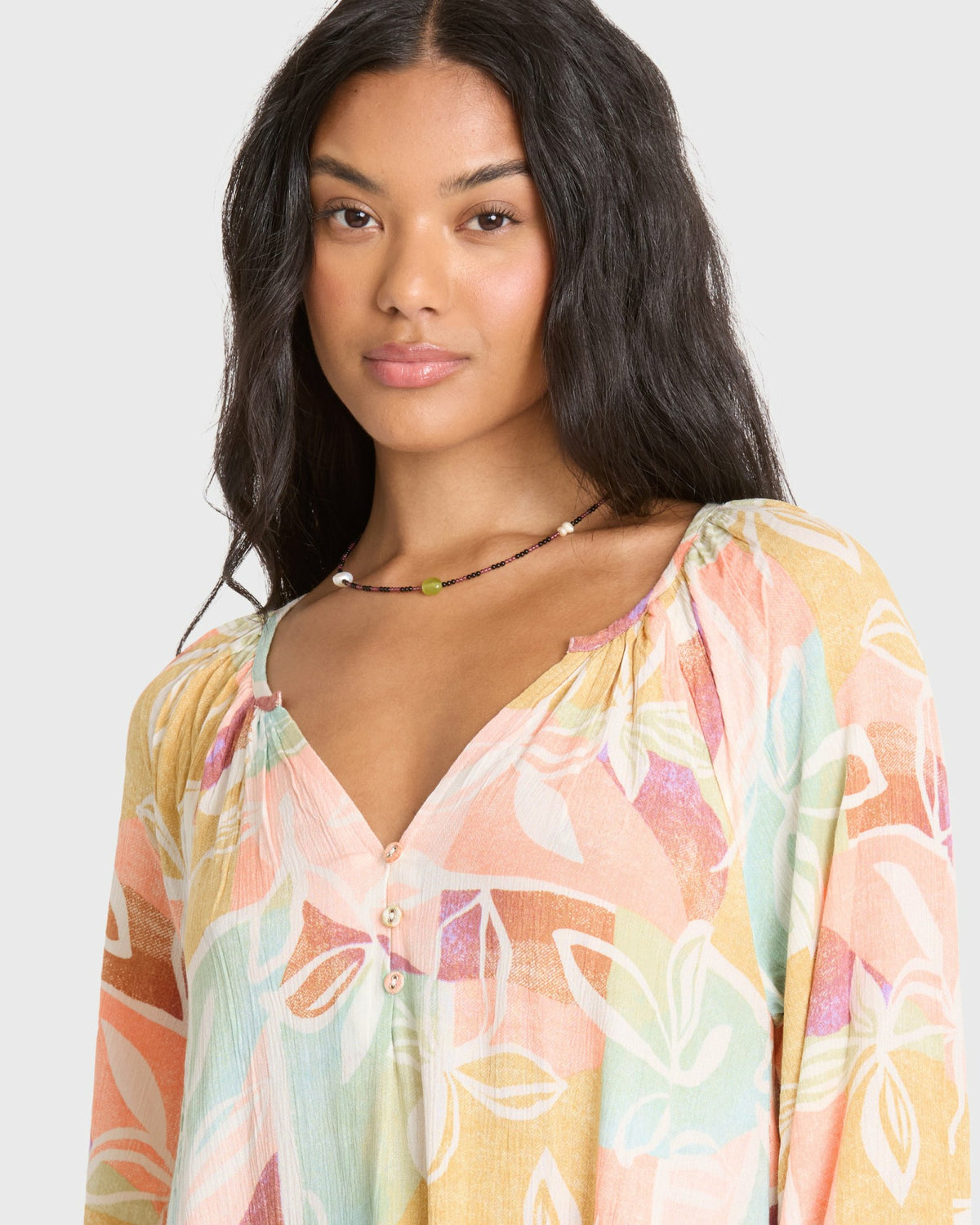 Billabong Women's Sweet Dreamer Mini Dress - Orange Multi