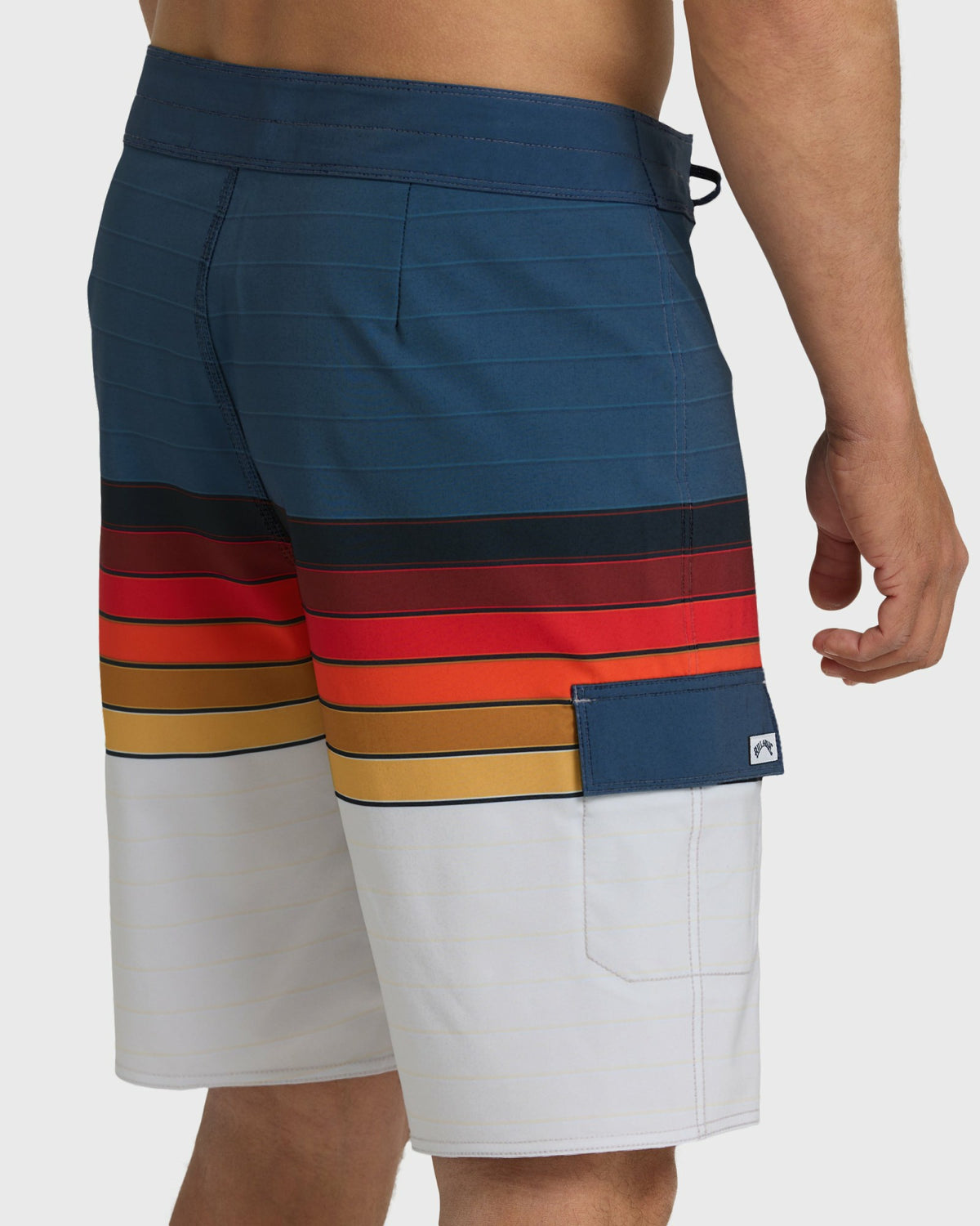 Billabong Men's All Day Stripe Pro 20\" Boardshorts - Sunset Ocean Multi - Sunset Ocean