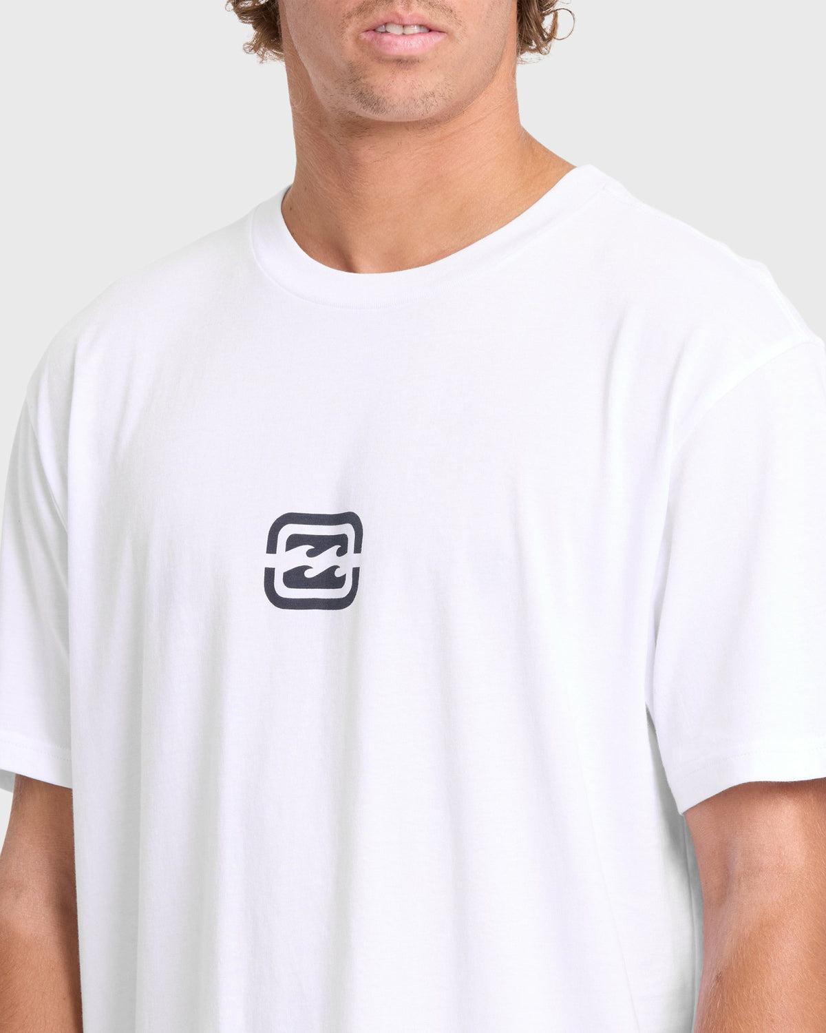 Billabong Men's Mainstay Premium Short Sleeve Cotton T-Shirt - White