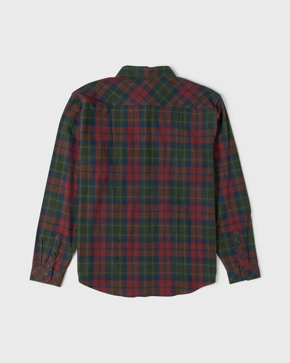 Billabong Men's Coastline Long Sleeve Flannel Shirt - Tortoise Shell