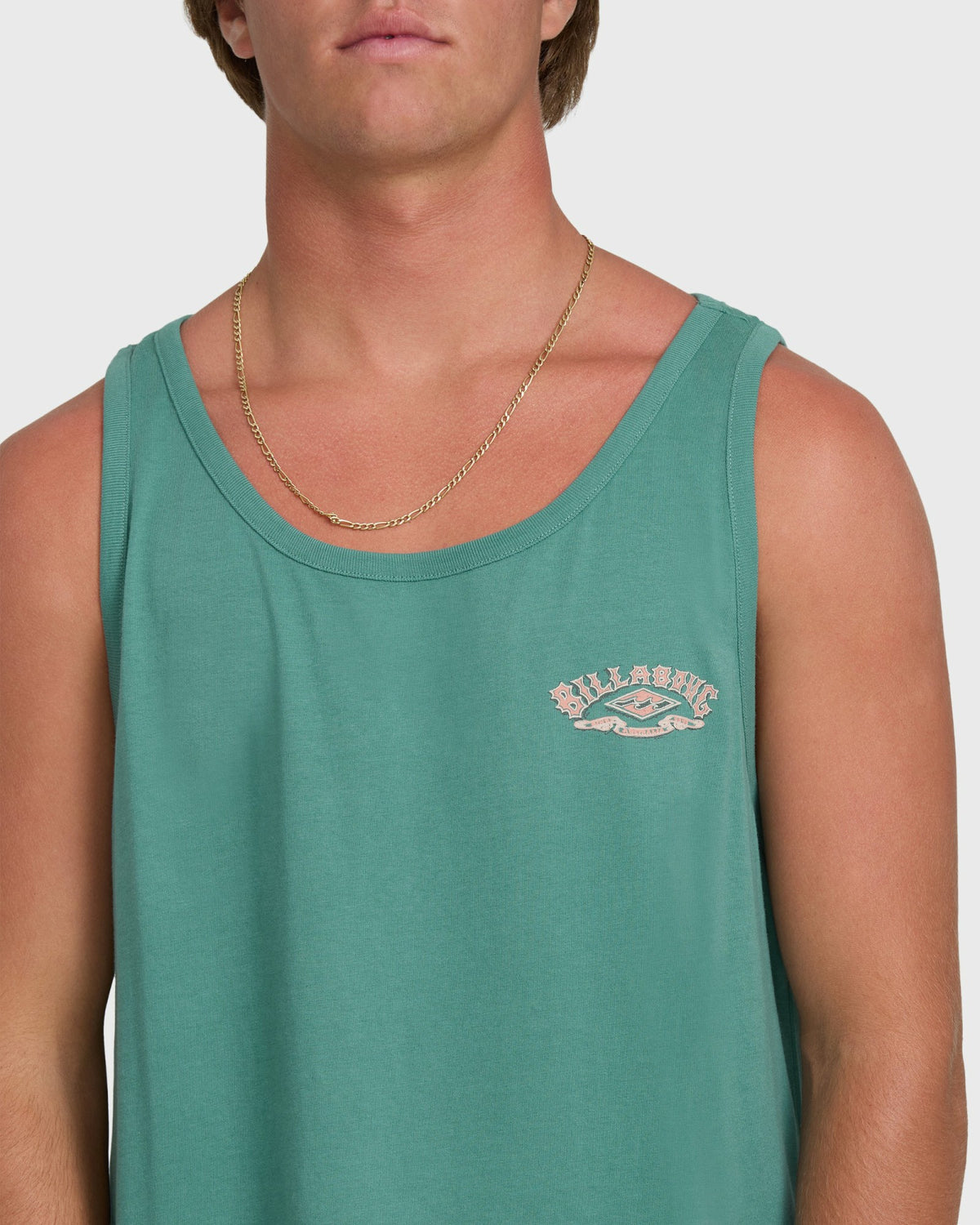 Billabong Men's Heritage Arch Premium Tank Top - Deep Sea