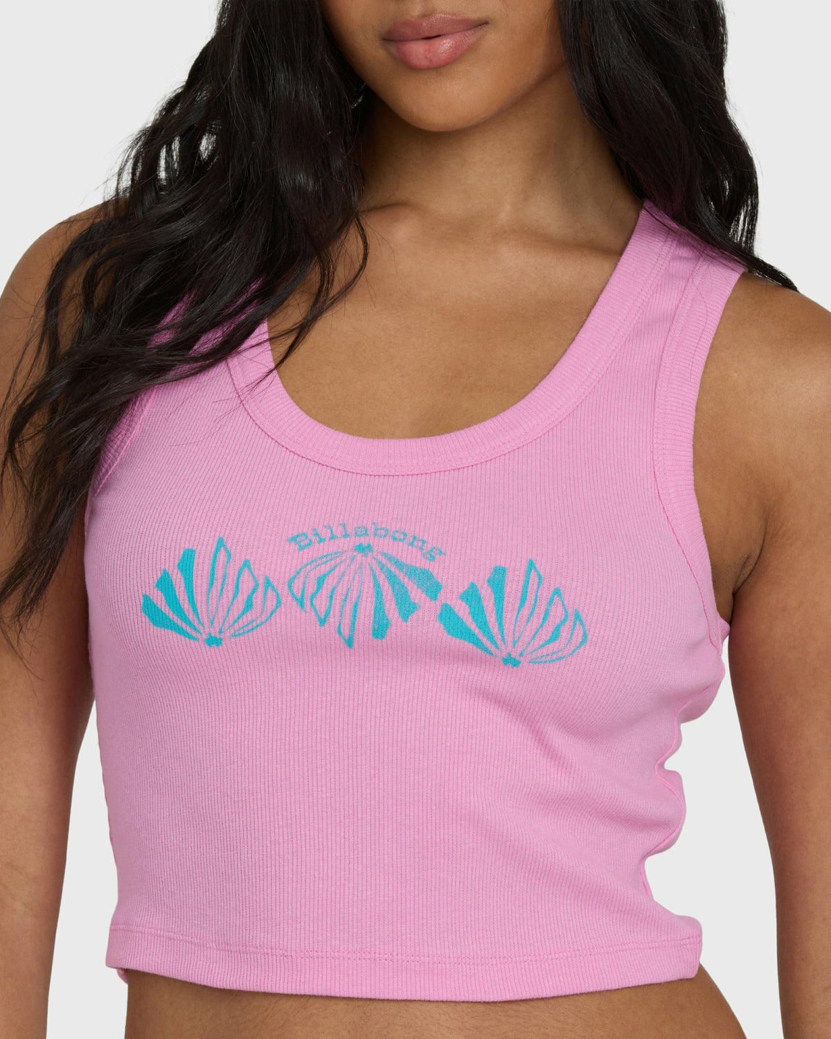 Billabong Women's Newly Found Tank Top - Party Pink