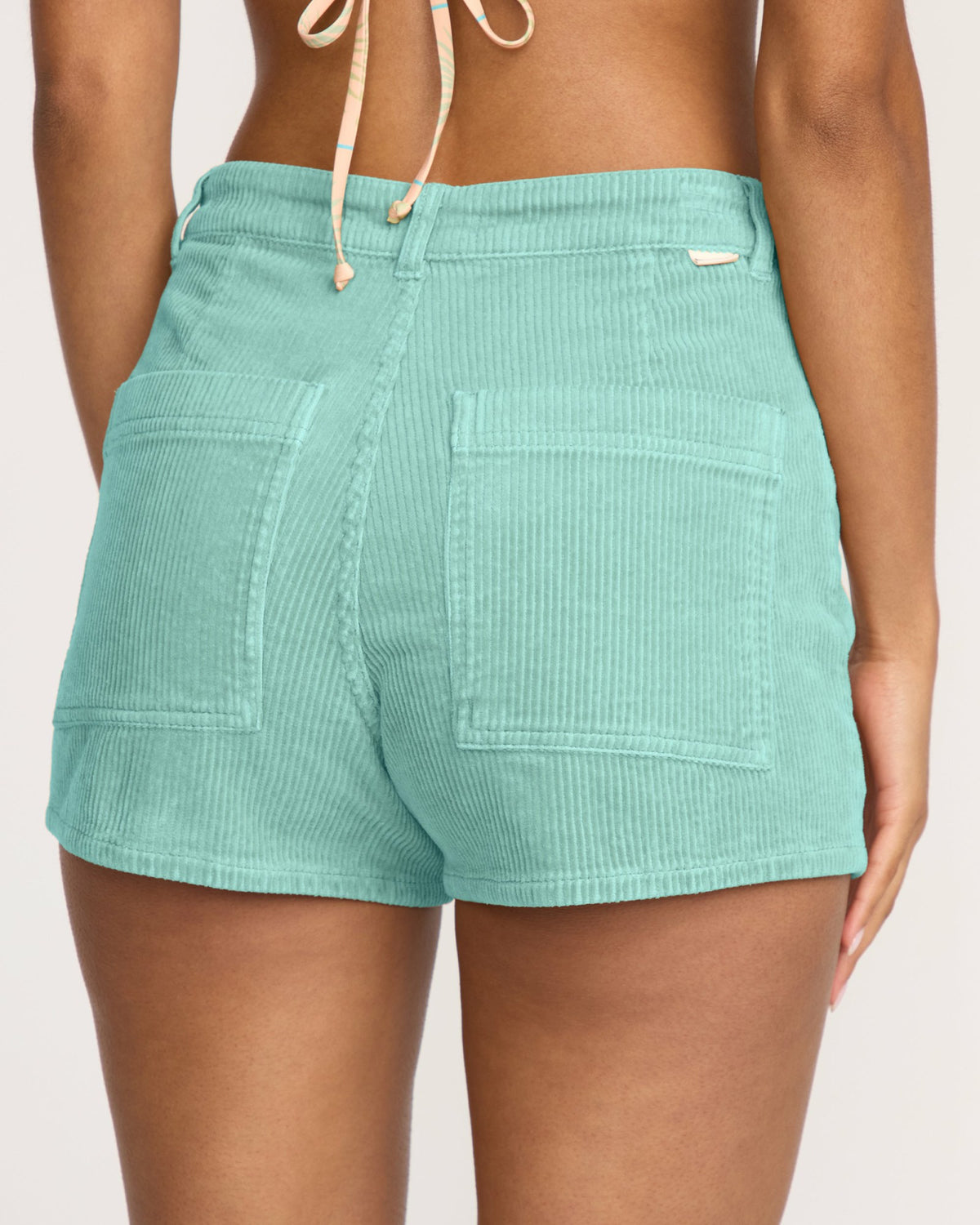 Billabong Women's Free Fall Corduroy Shorts - Misty Blue