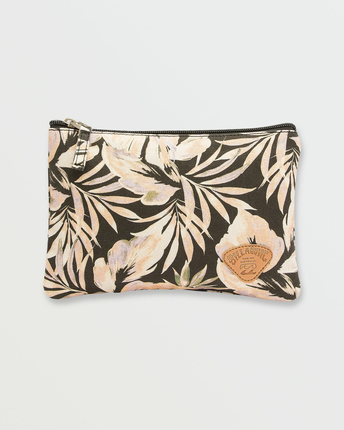 Billabong Women's Lil Snitch Zip Pouch - Black Floral
