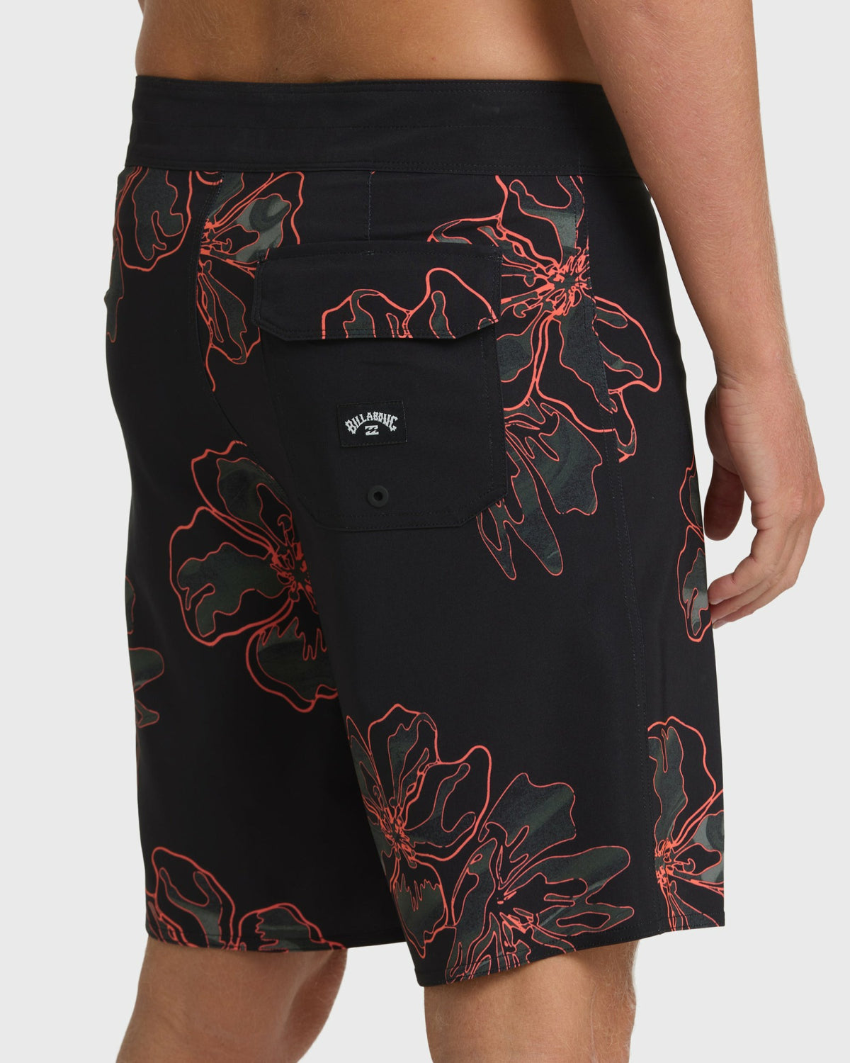 Billabong Men's Sundays Pro 19\" Boardshorts - Black Multi - Black