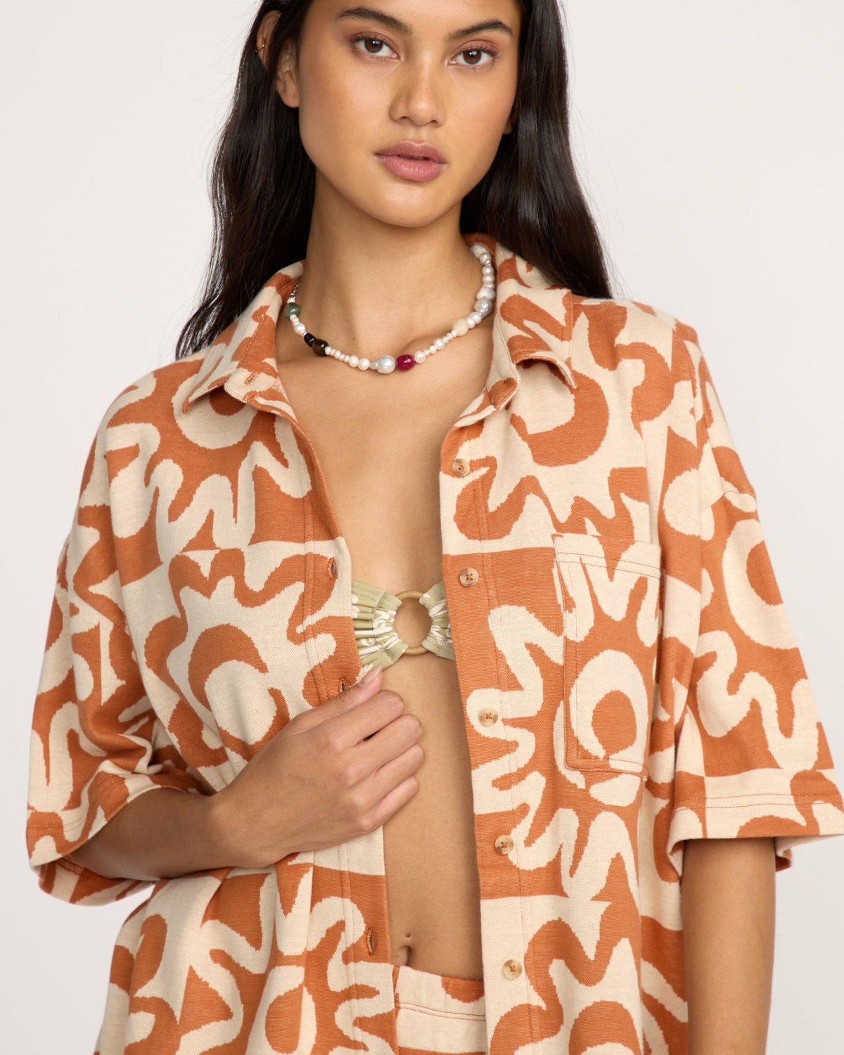 Billabong Women's Lost Waves Short Sleeve T-Shirt - Sunburnt
