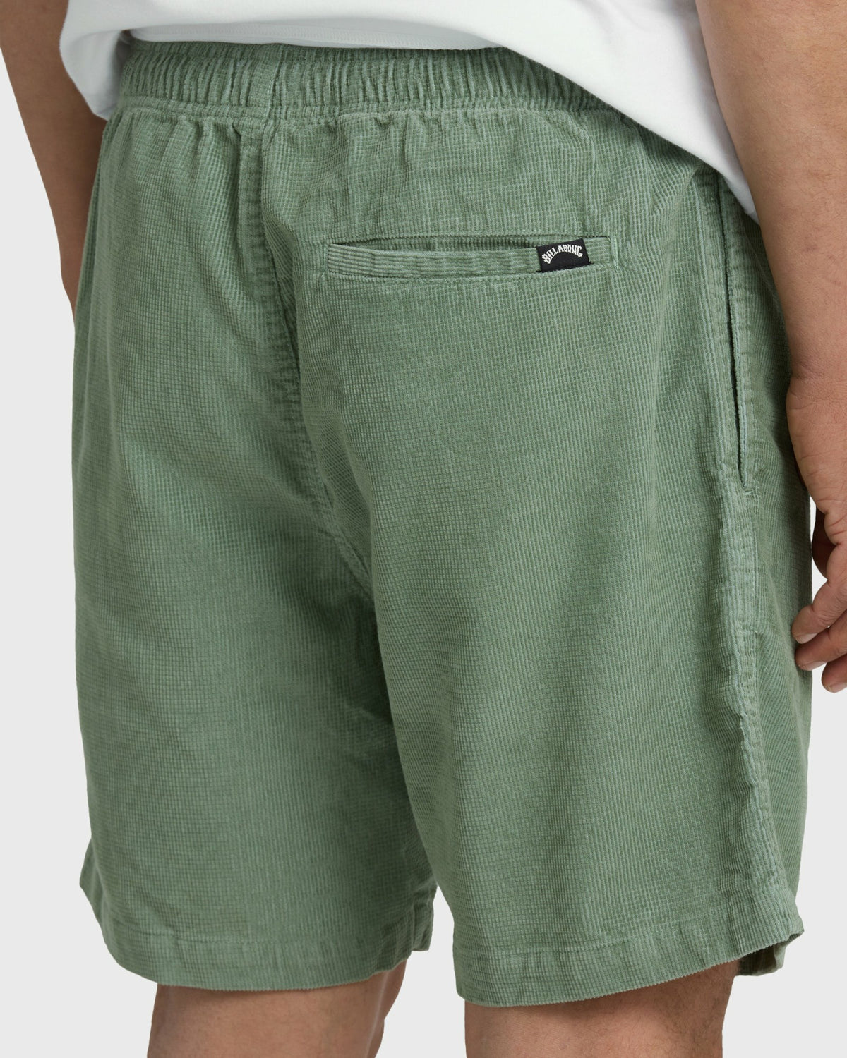 Billabong Men's Larry Layback 19\" Cord Shorts - Moss