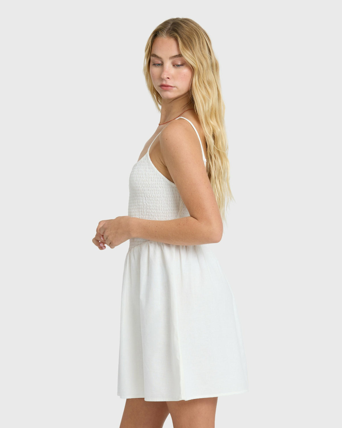 Billabong Women's True Love Mini Dress - Salt Crystal