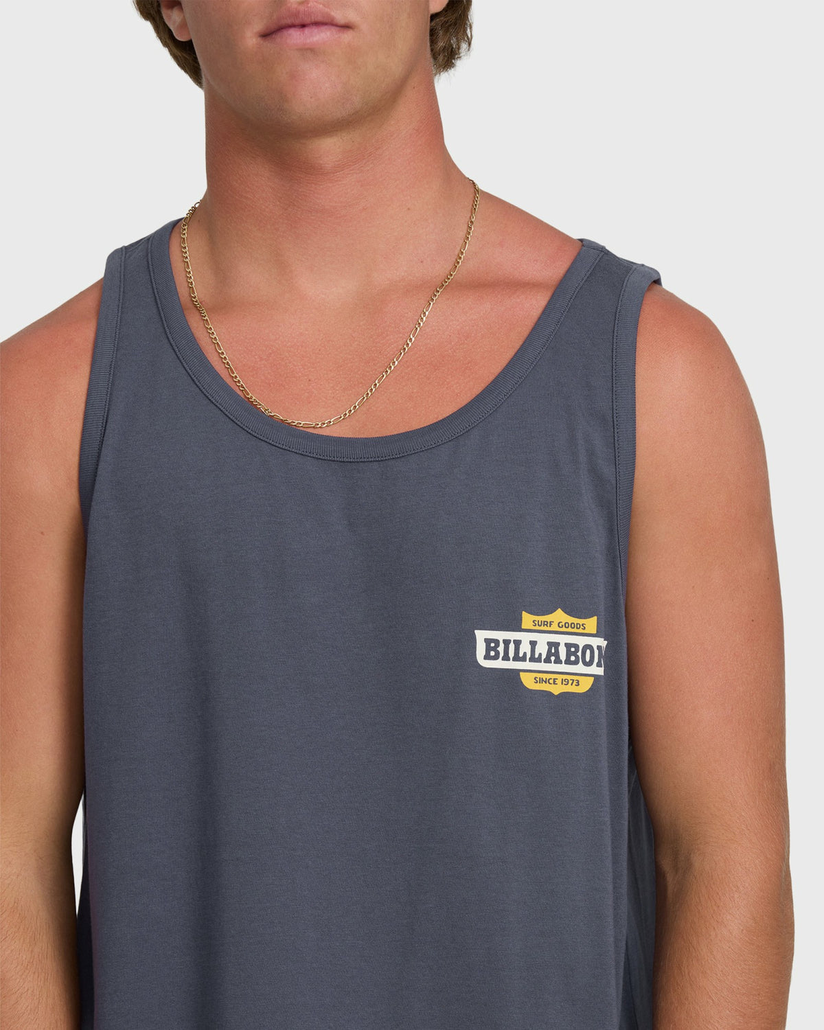 Billabong Men's Walled Premium Tank Top - Graystone