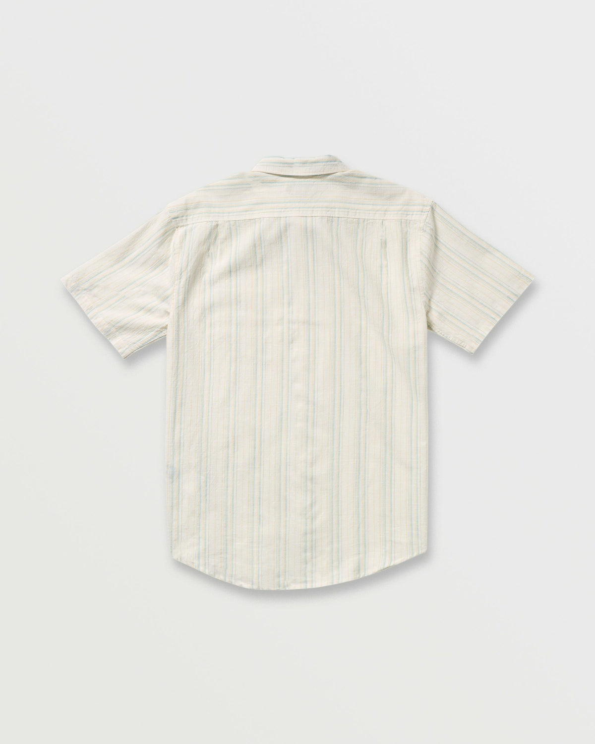 Billabong Men's All Day Stripe Short Sleeve Shirt - Off White