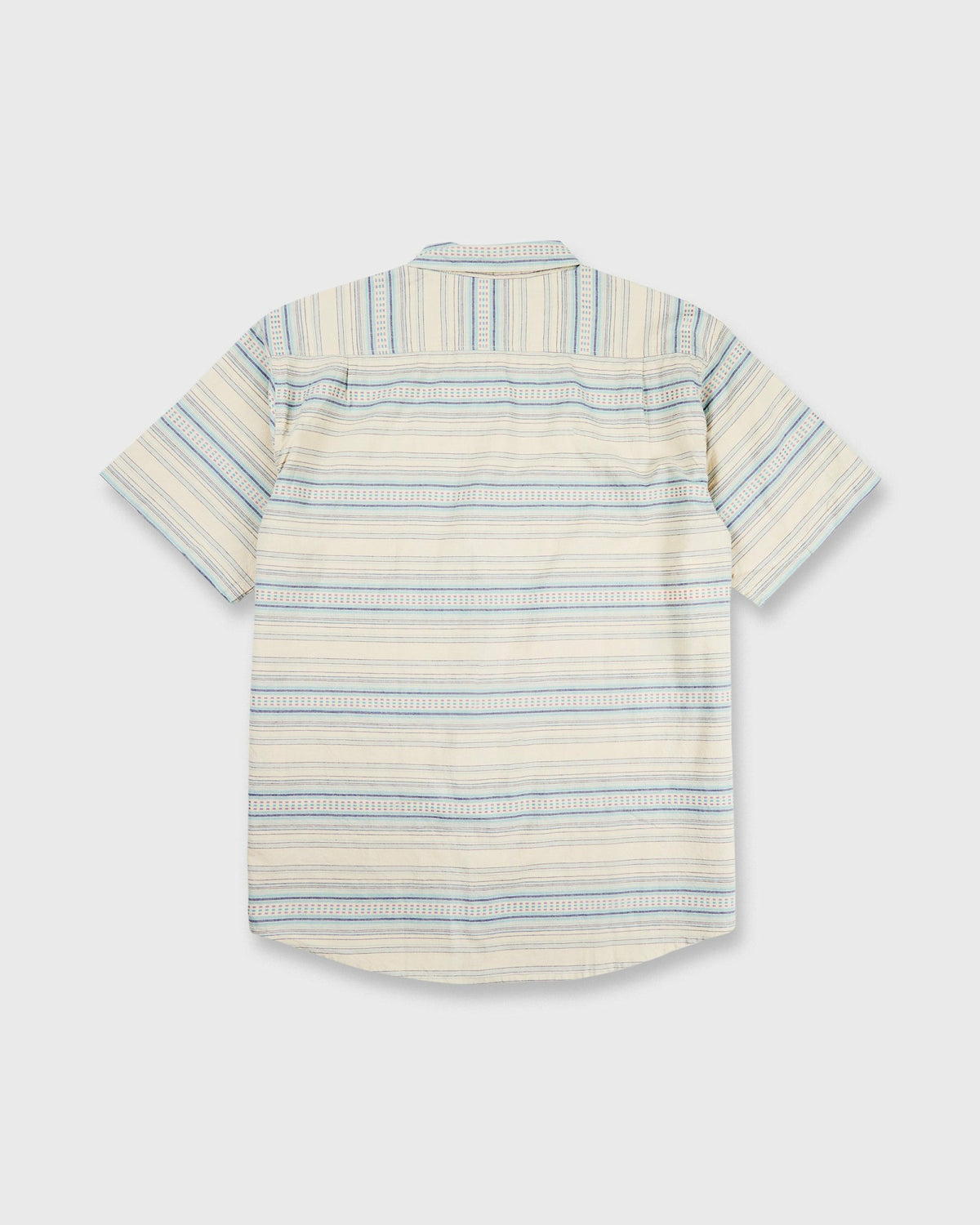 Billabong Men's All Day Stripe Short Sleeve Shirt - Desert Sand