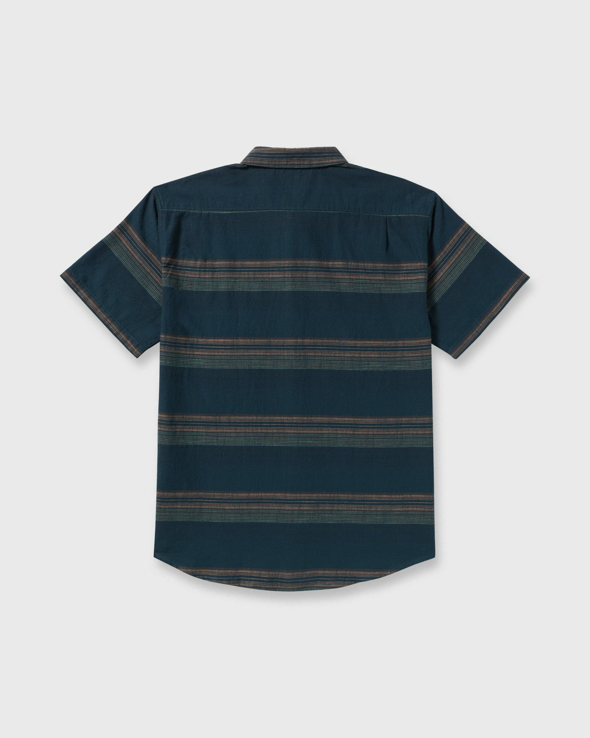 Billabong Men's All Day Stripe Short Sleeve Shirt - Midnight