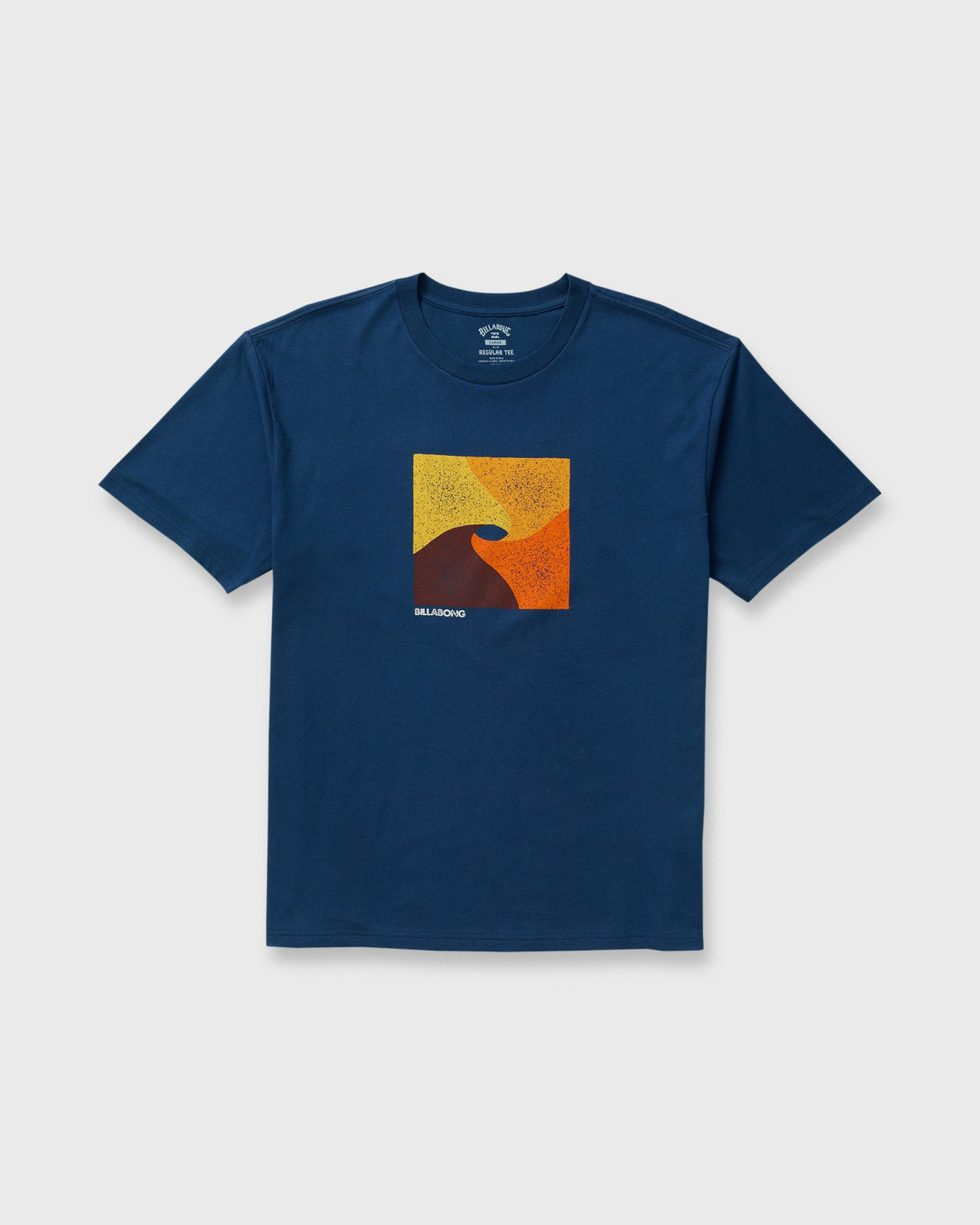 Billabong Men's Minds Eye Regular Short Sleeve T-Shirt - Midnight