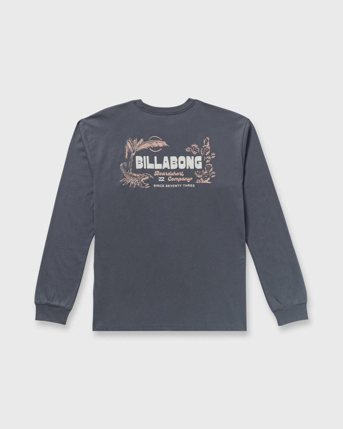 Billabong Men's Lounge Regular Long Sleeve T-Shirt - Midnight Blue
