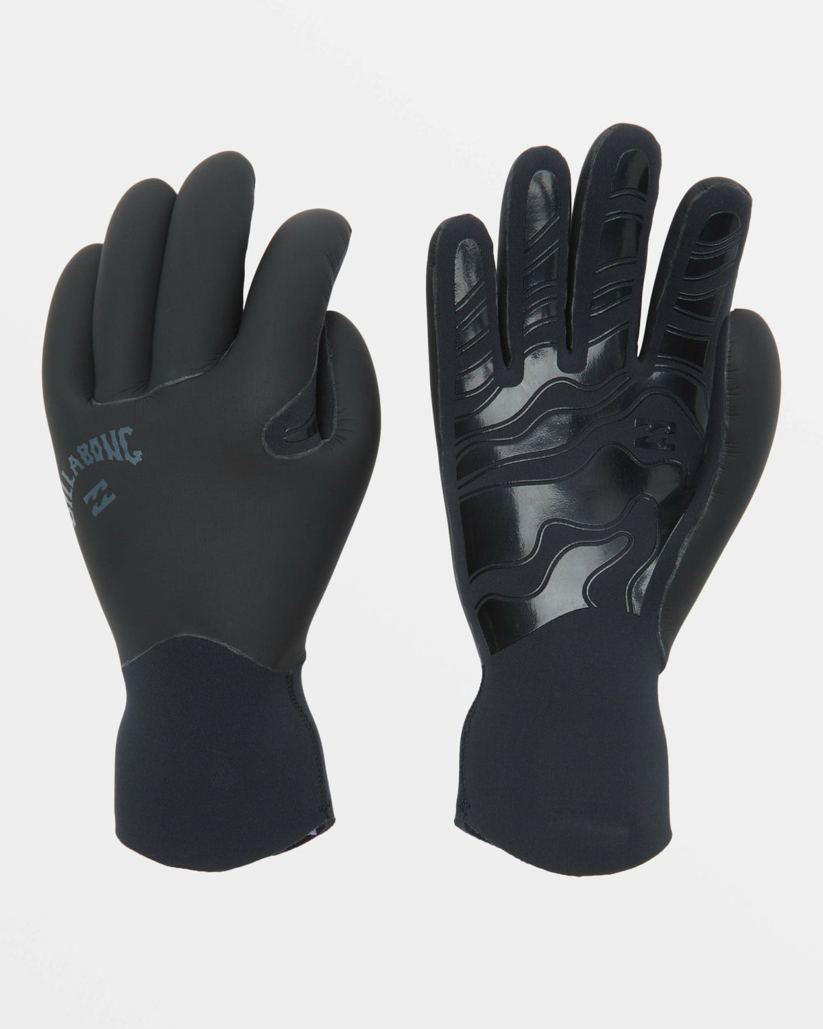 Billabong Men's 3mm Furnace Upcycler GBS 5 Finger Wetsuit Gloves - Black