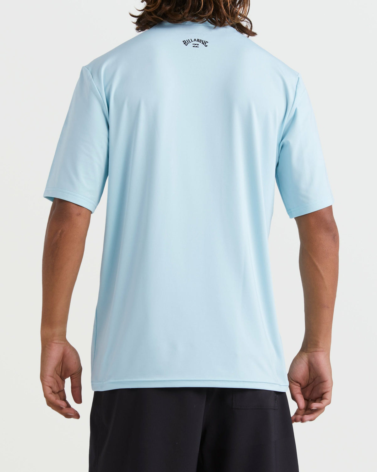 Billabong Men's All Day Wave Short Sleeve Rashguard - Coastal Blue