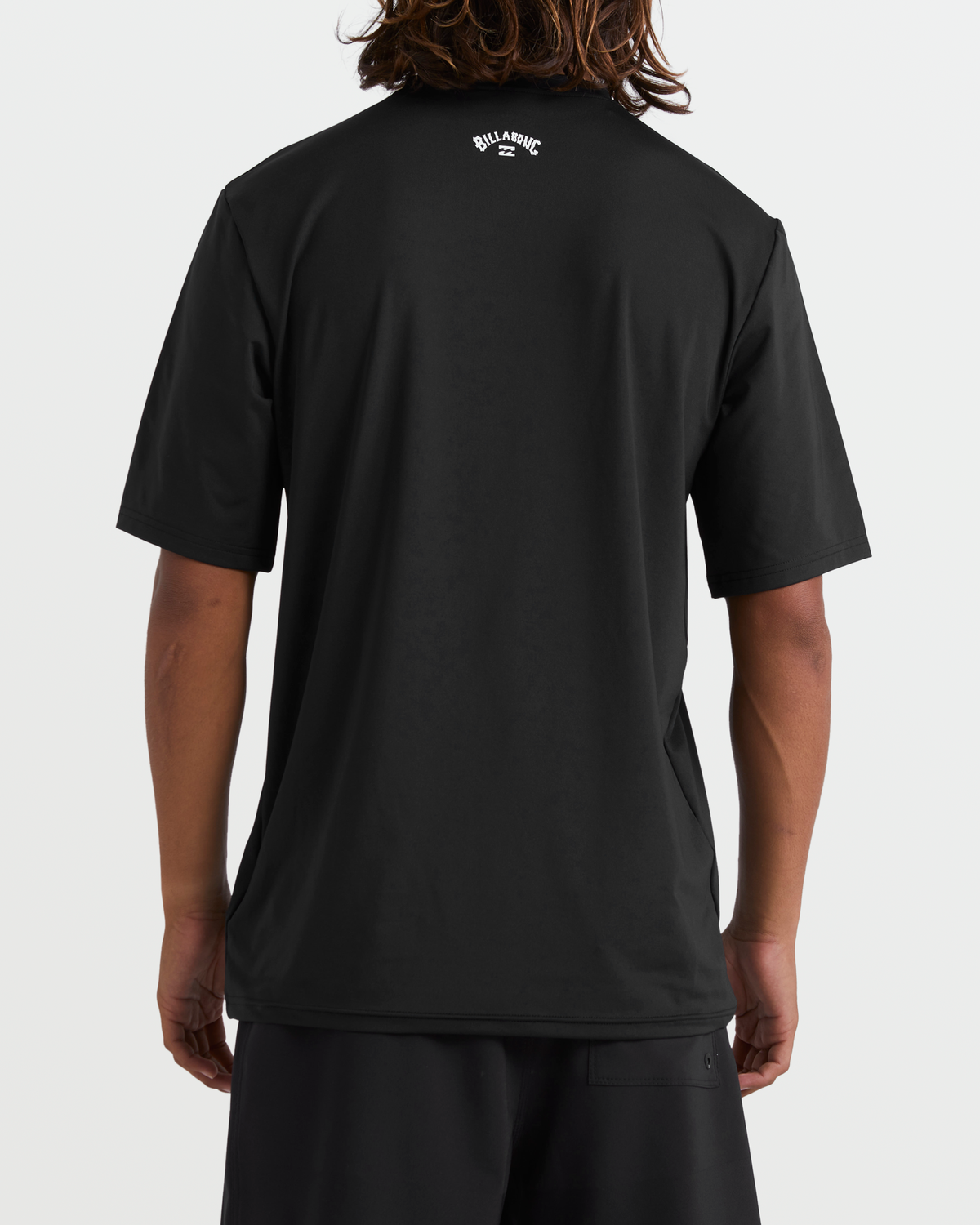 Billabong Men's All Day Wave Short Sleeve Rashguard - Black