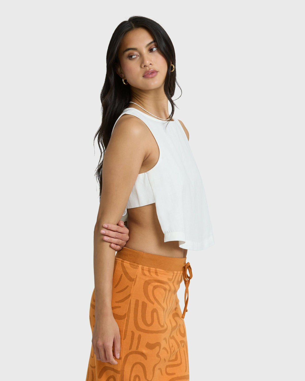 Billabong Women's So Breezy Tank - Salt Crystal