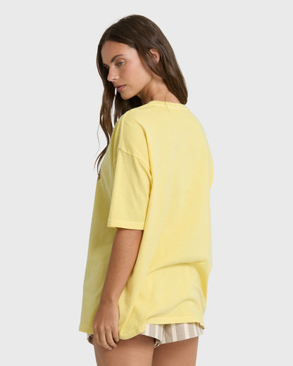 Billabong Women's Ready To Roam Short Sleeve Knit T-Shirt - Sundress
