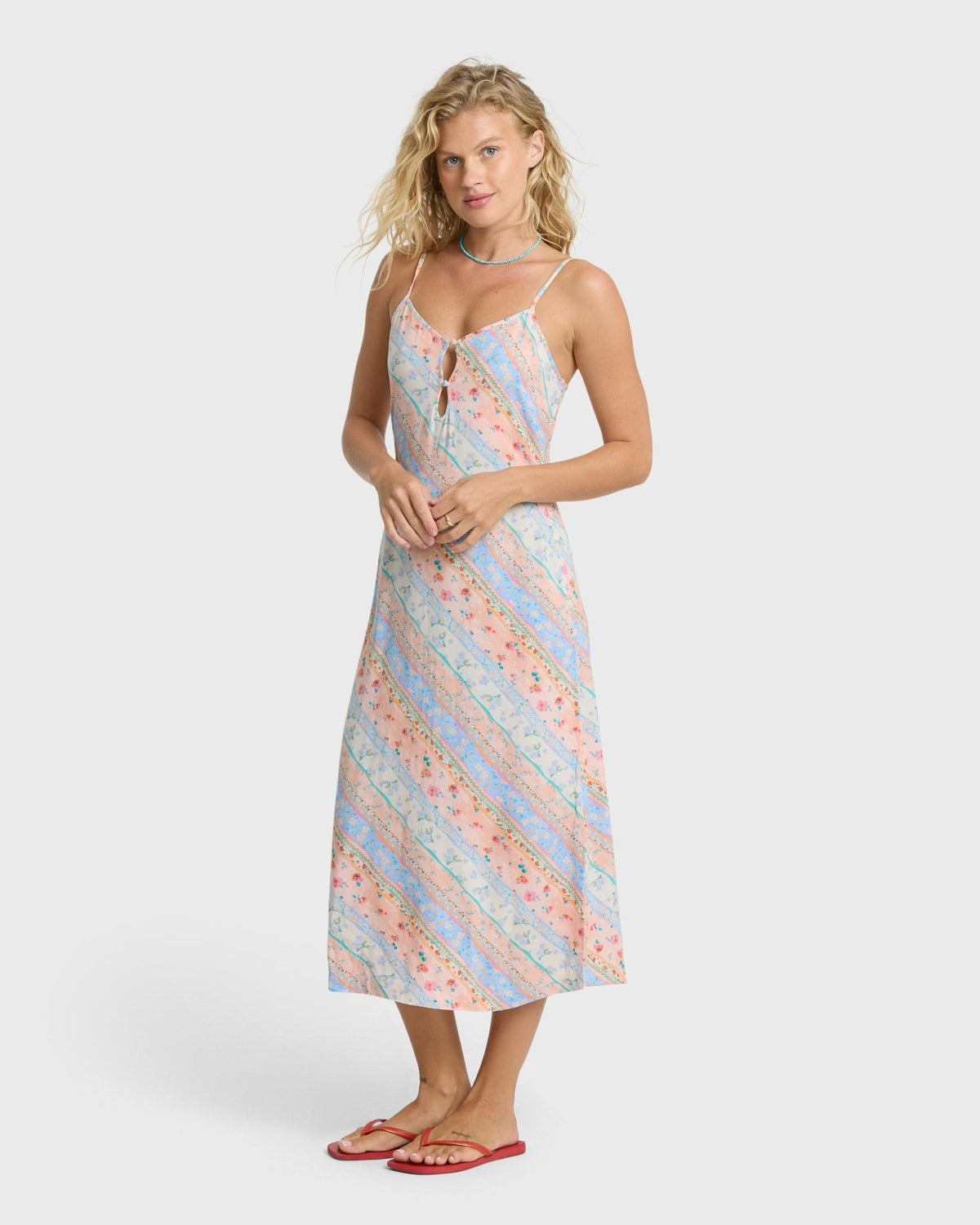 Billabong Women's Fresh Daze Midi Dress - Pale Peach