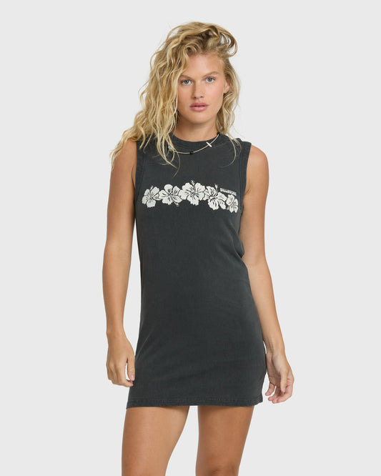 Billabong Women's Paradise Knit Mini Dress - Black Sands