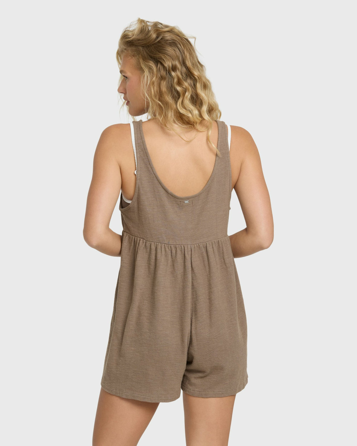 Billabong Women's Easy Does It Knit Romper - Incense