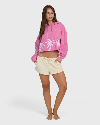 Billabong Women's Palmer Hood Pullover Hoodie - Guava