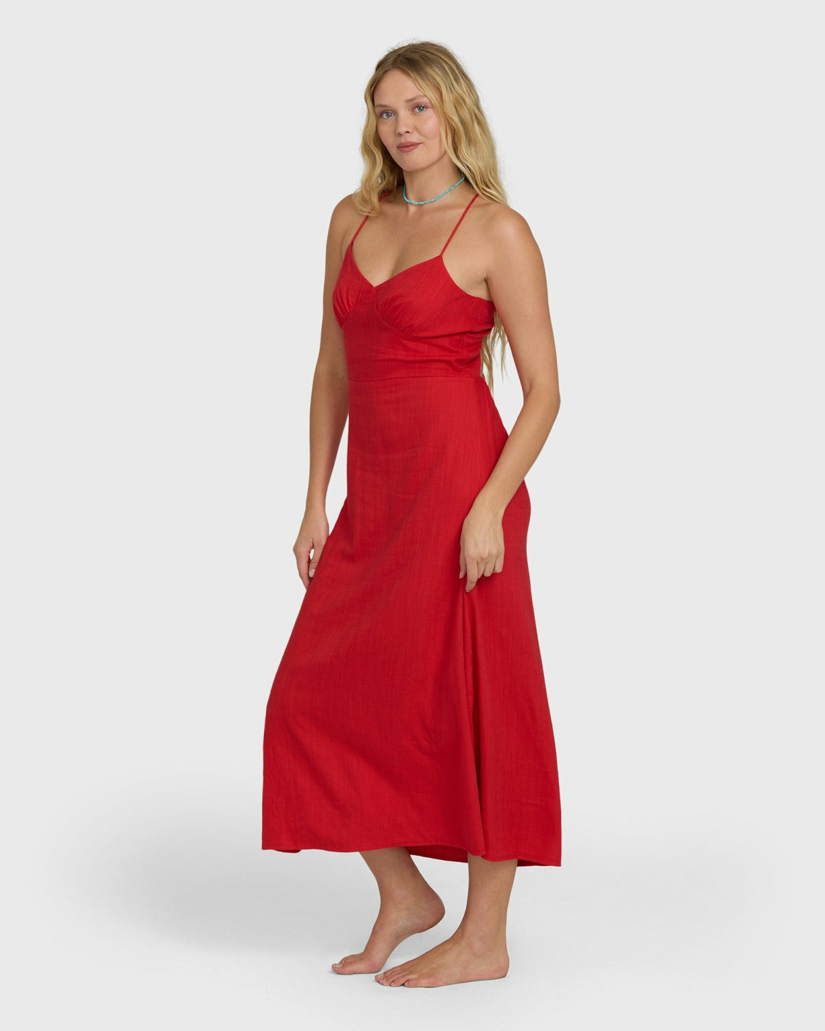 Billabong Women's Take It Back Maxi Dress - Fiesta Red
