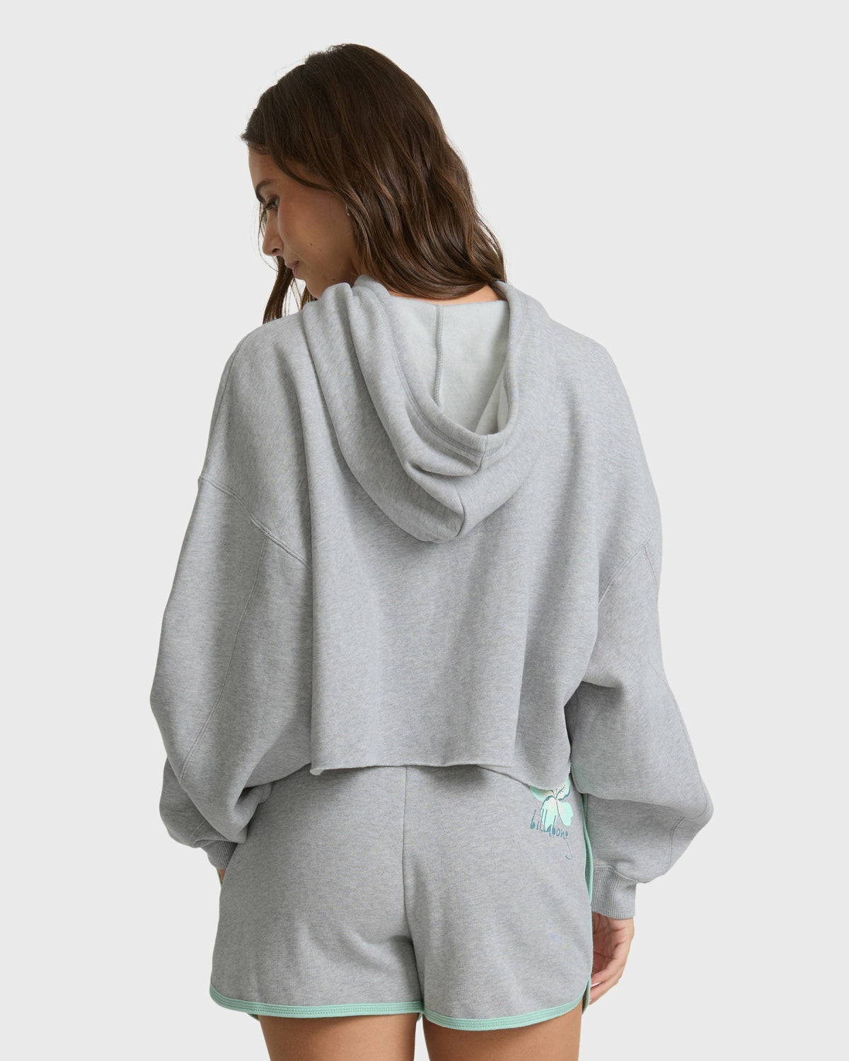 Billabong Women's Palmer Hood Pullover Hoodie - Heather Gray