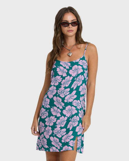 Billabong Women's Tidal Crush Mini Dress - Deep Lagoon