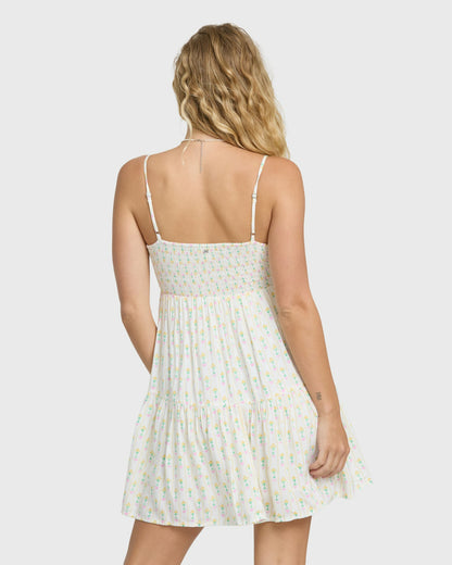 Billabong Women's Prairie Days Mini Dress - Salt Crystal