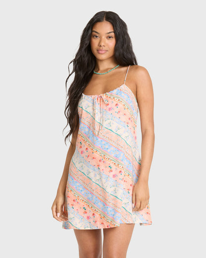 Billabong Women's So Simple Mini Dress - Pale Peach