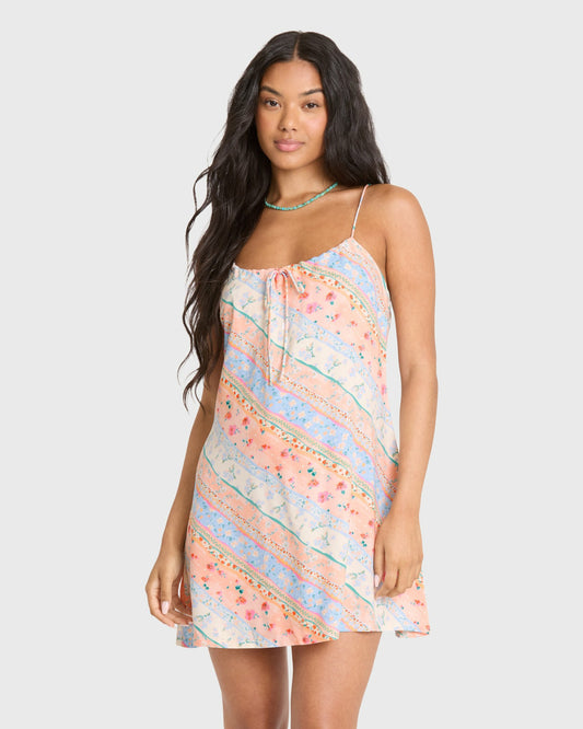 Billabong Women's So Simple Mini Dress - Pale Peach