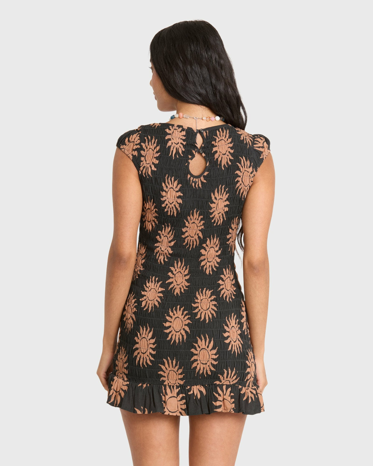 Billabong Women's Bright Side Mini Dress - Black Sands