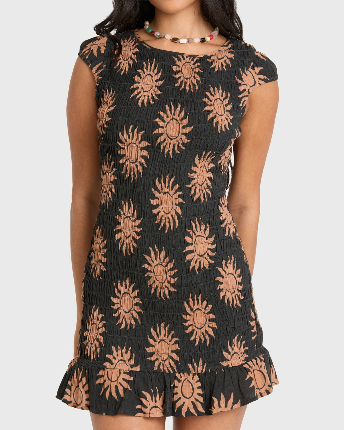 Billabong Women's Bright Side Mini Dress - Black Sands