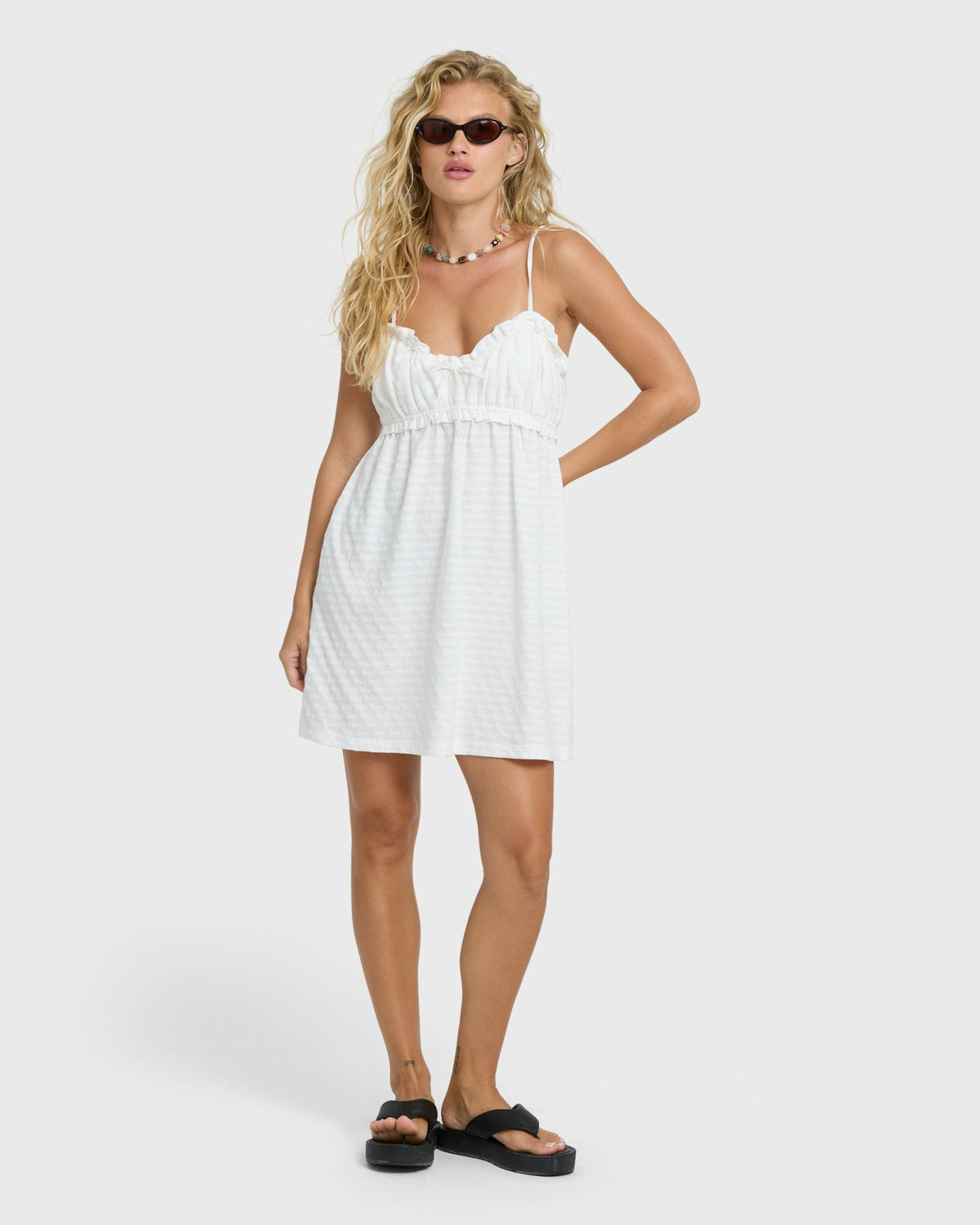 Billabong Women's Jia Knit Mini Dress - Salt Crystal
