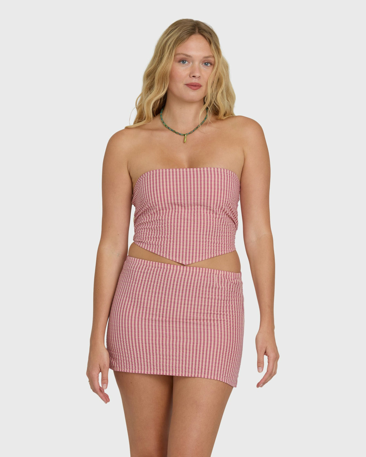 Billabong Women's So Micro Mini Skirt - Pink Sunset