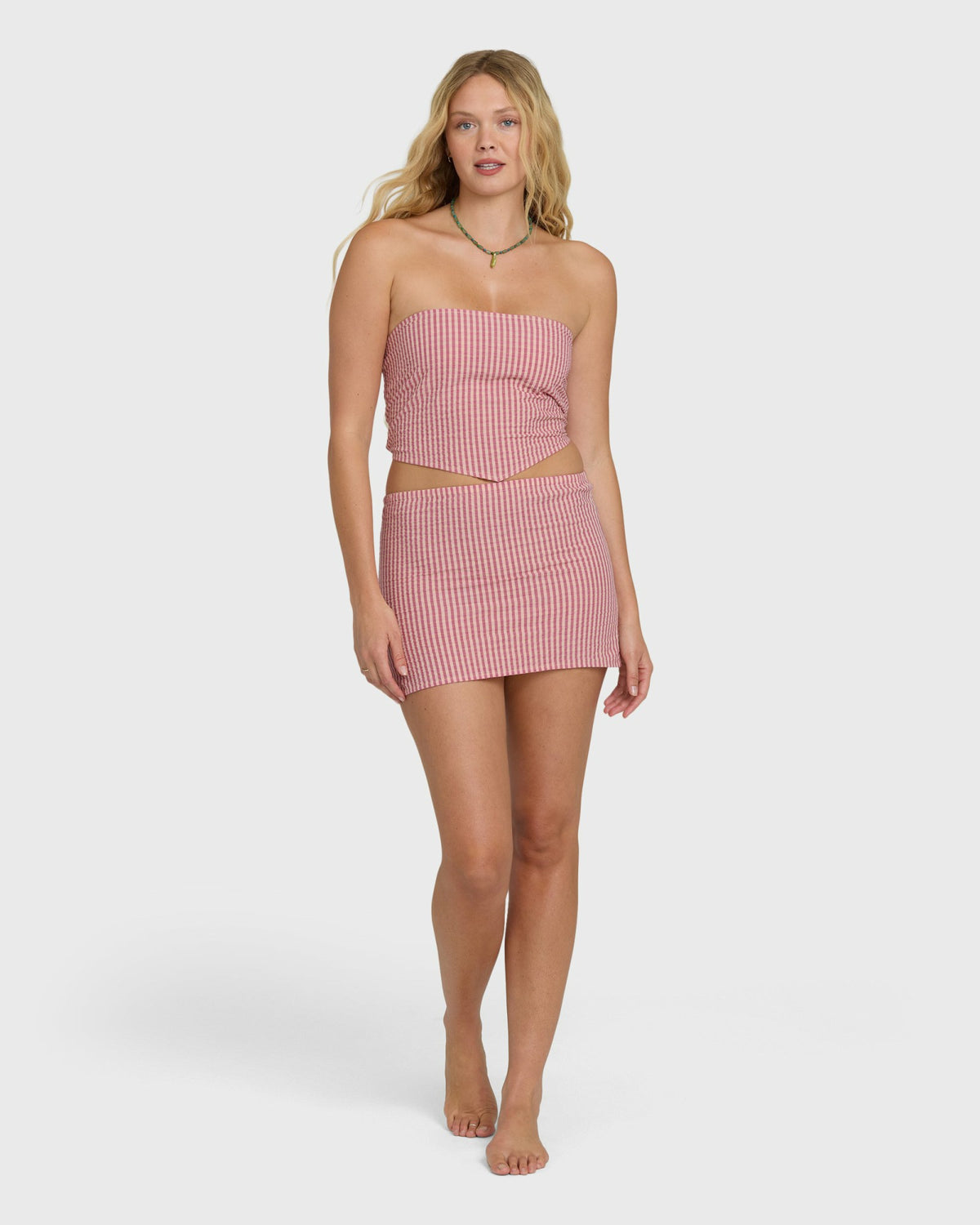 Billabong Women's So Micro Mini Skirt - Pink Sunset