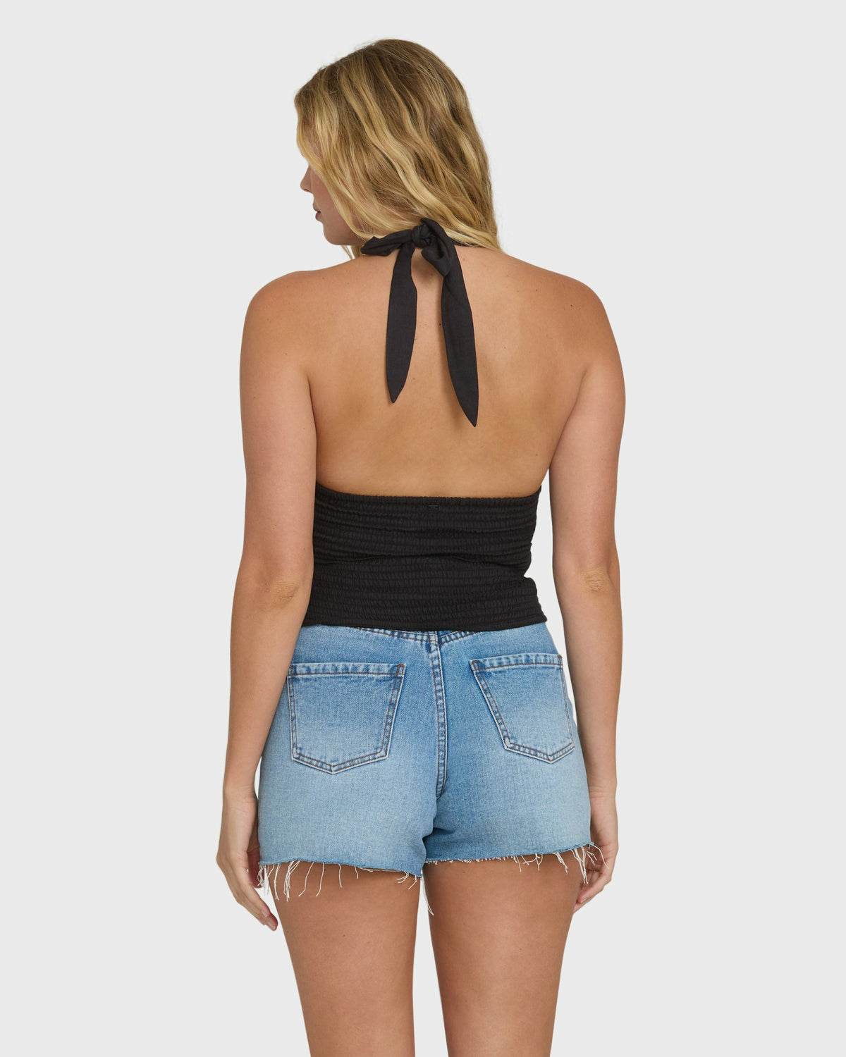 Billabong Women's Sunny Sometimes Solid Tank Top - Black Sands
