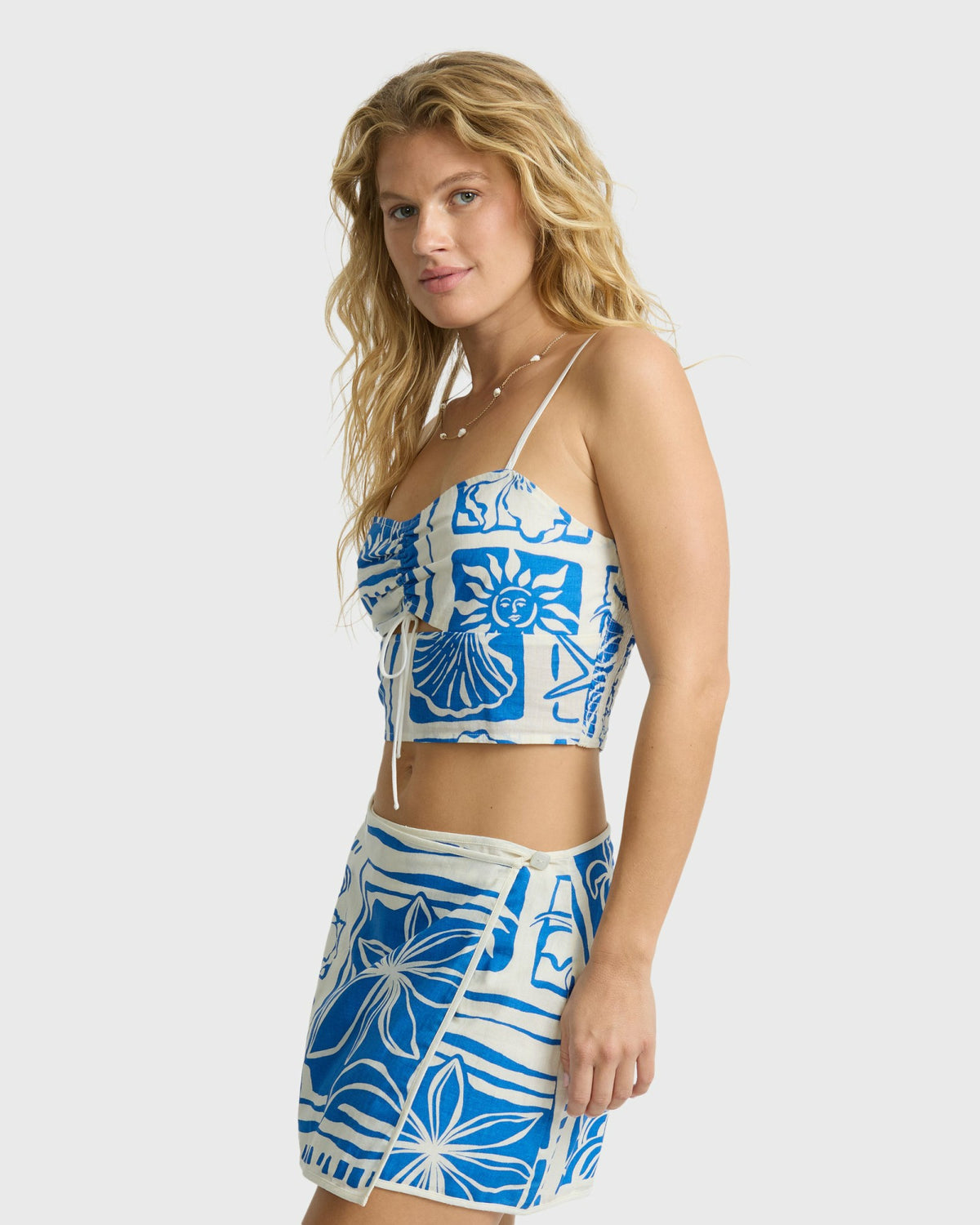 Billabong Women's Lost Lovers Cami Top - True Blue