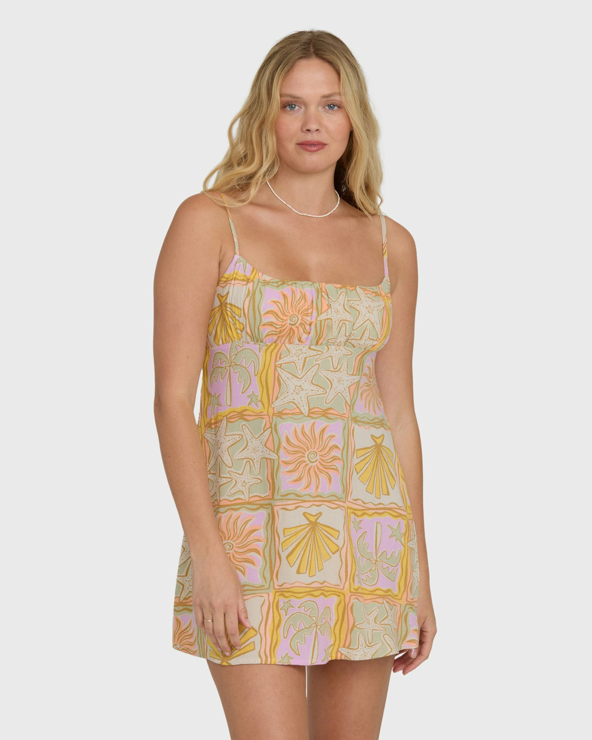 Billabong Women's Dreaming Of Sun Mini Dress - Sweet Lilac